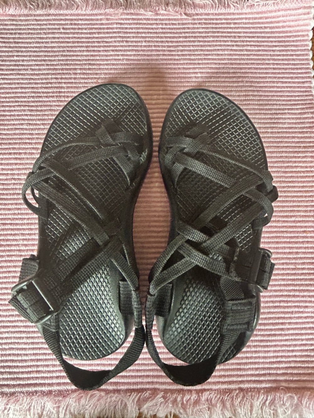 Chaco Black Sandals - Size 5W - Great Condition
